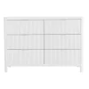 Lil Angels 6 Drawer Chest Milano - White