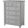 Pali Design Storage Furniture>5 Drawers Cristallo Vintage White