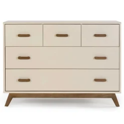 Dadada Baby Storage Furniture>5 Drawers Dresser Chest - Almont Walnut