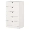 South Shore Storage Furniture>5 Drawers Spark - White