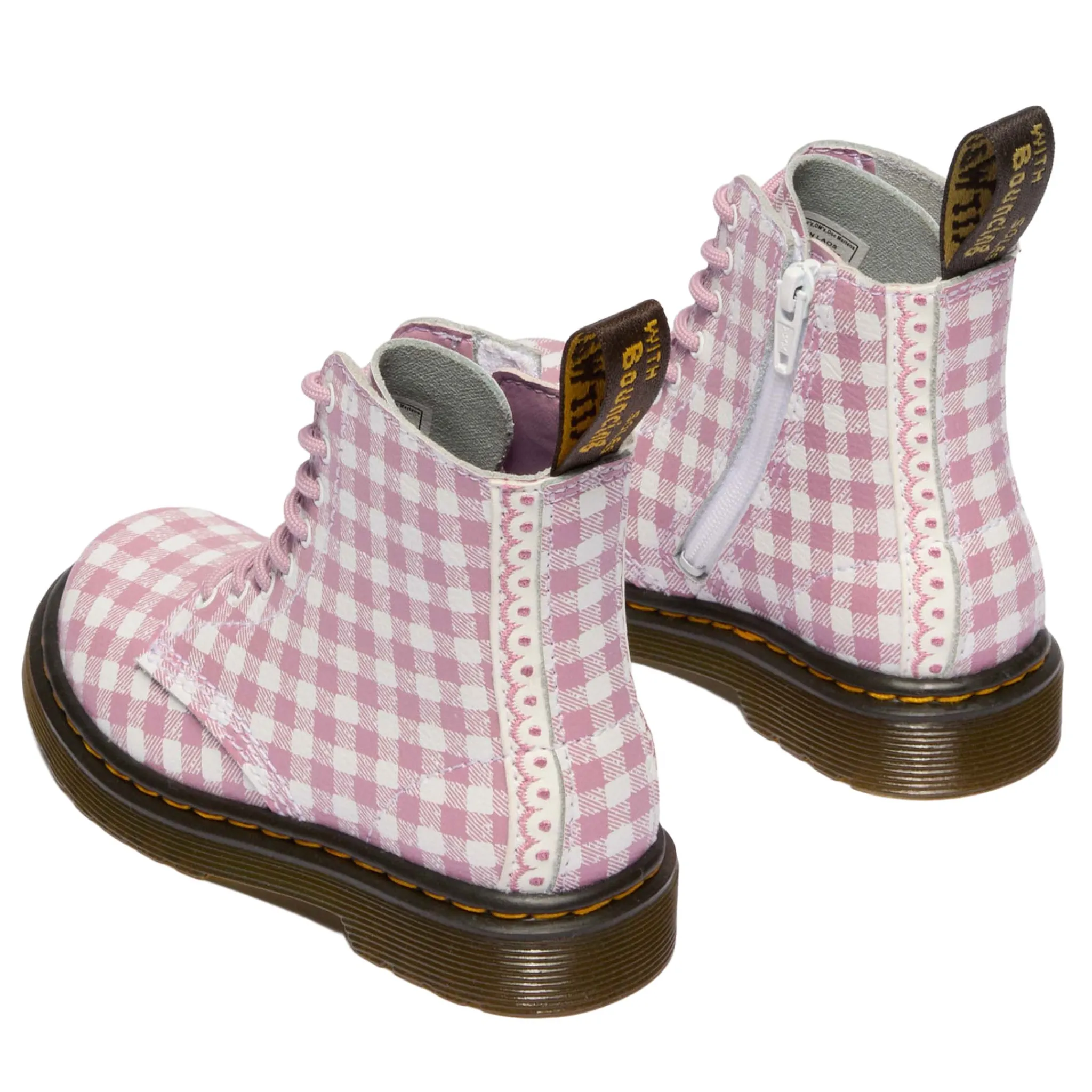 Dr Martens 1460 Gingham Boots Size 7-10