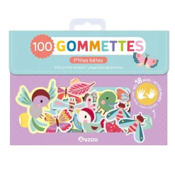 Kids Auzou 100 Gommettes P'tites Bêtes