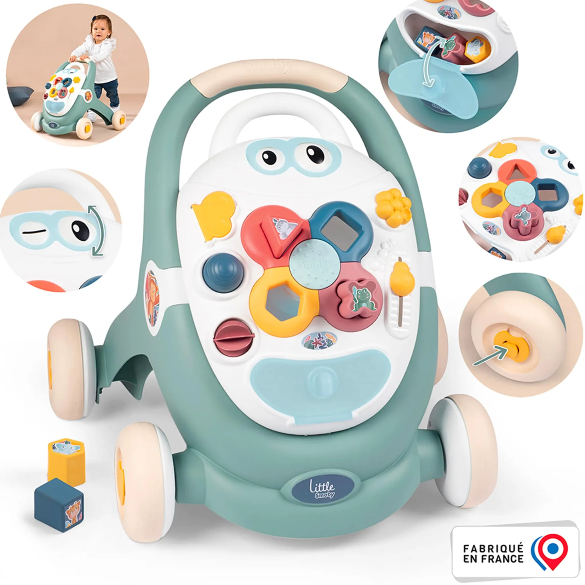 Smoby Walkers|Activity Centers & Walkers>3 in 1 Trotty Walker