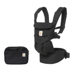 Ergobaby Outdoors & Travel|Baby Carriers>360 Omni Baby Carrier - Pure Black