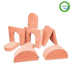 Go Coconut Kid'S Tables & Chairs>8 Pieces Architect Pack - Peach Party