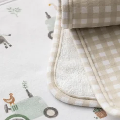 Kids Living Textiles 5 Pieces Bath Gift Set - Tractor Ride