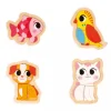 Kids Janod 4 Progressive Puzzles - Pet