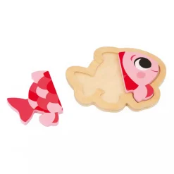 Kids Janod 4 Progressive Puzzles - Pet