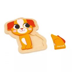 Kids Janod 4 Progressive Puzzles - Pet