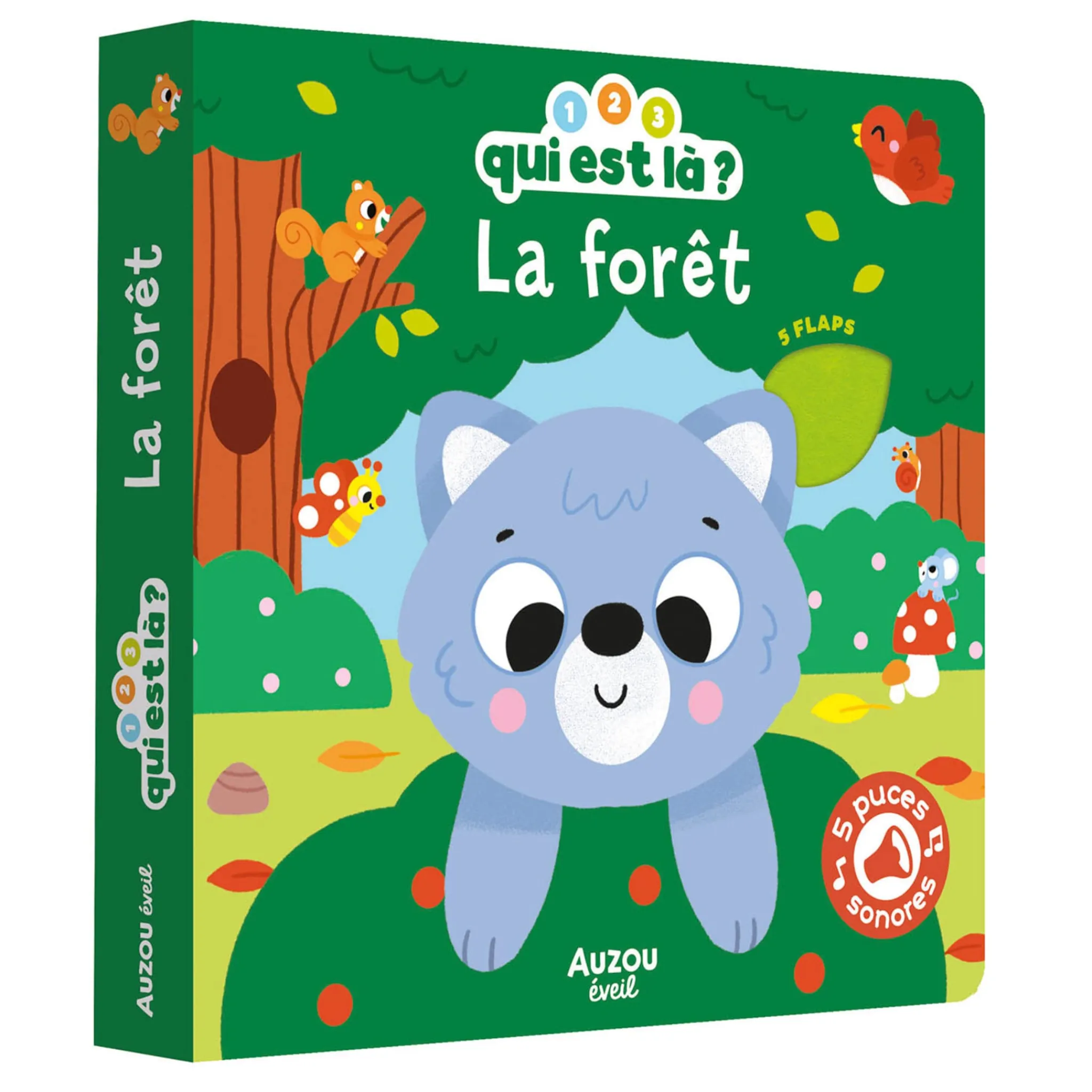 Auzou 1,2,3, Qui Est Là? - La Forêt