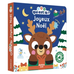 Auzou 1-2-3 Qui Est Là? Joyeux Noël