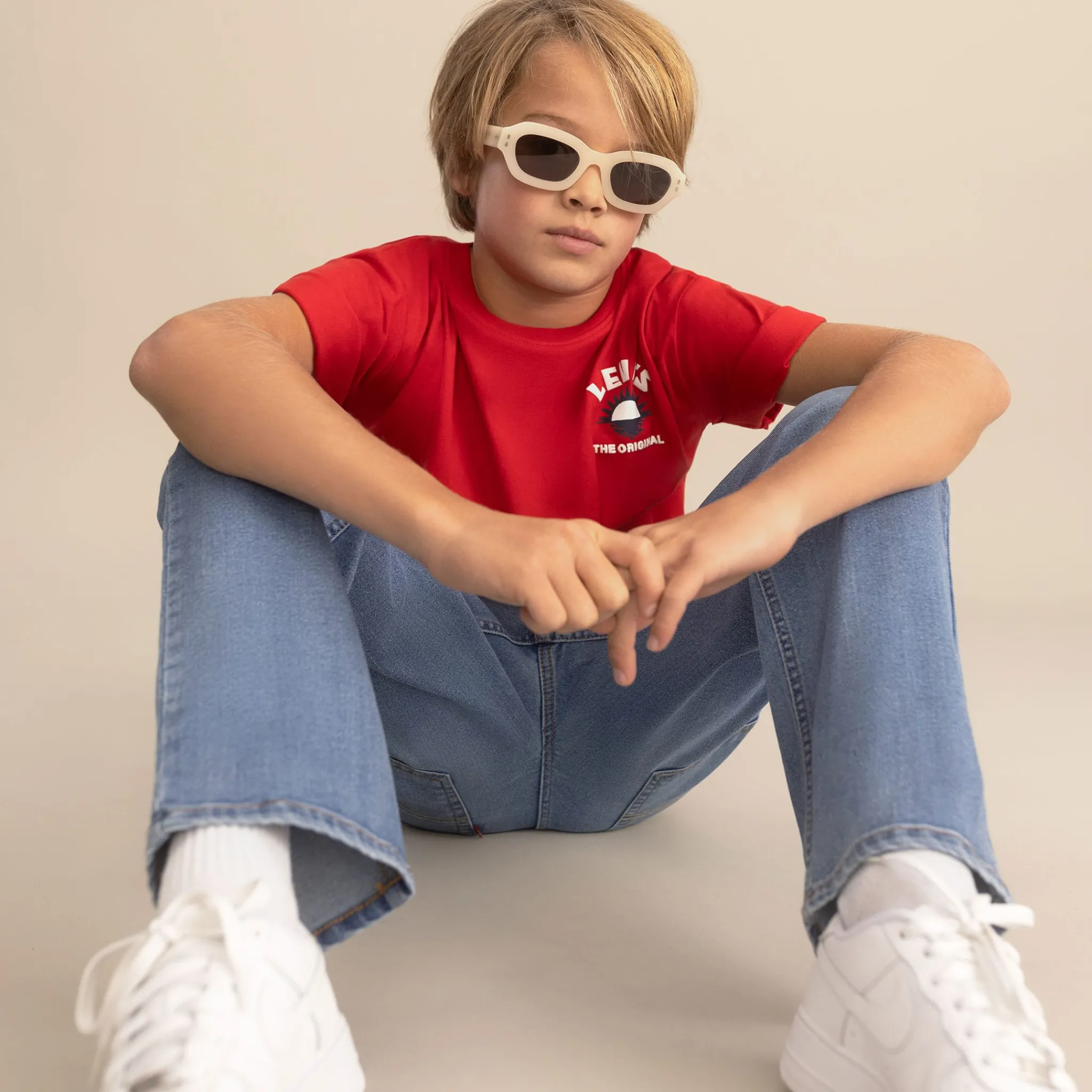 Kids/BOY Levis 555 Relaxed Straight Jeans 4-7y
