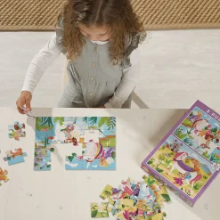 Kids Educa 2 x 20Pieces Puzzle - Unicorn Fairy