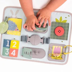 Taf Toy Developmental Toys>Activity Buckles Board