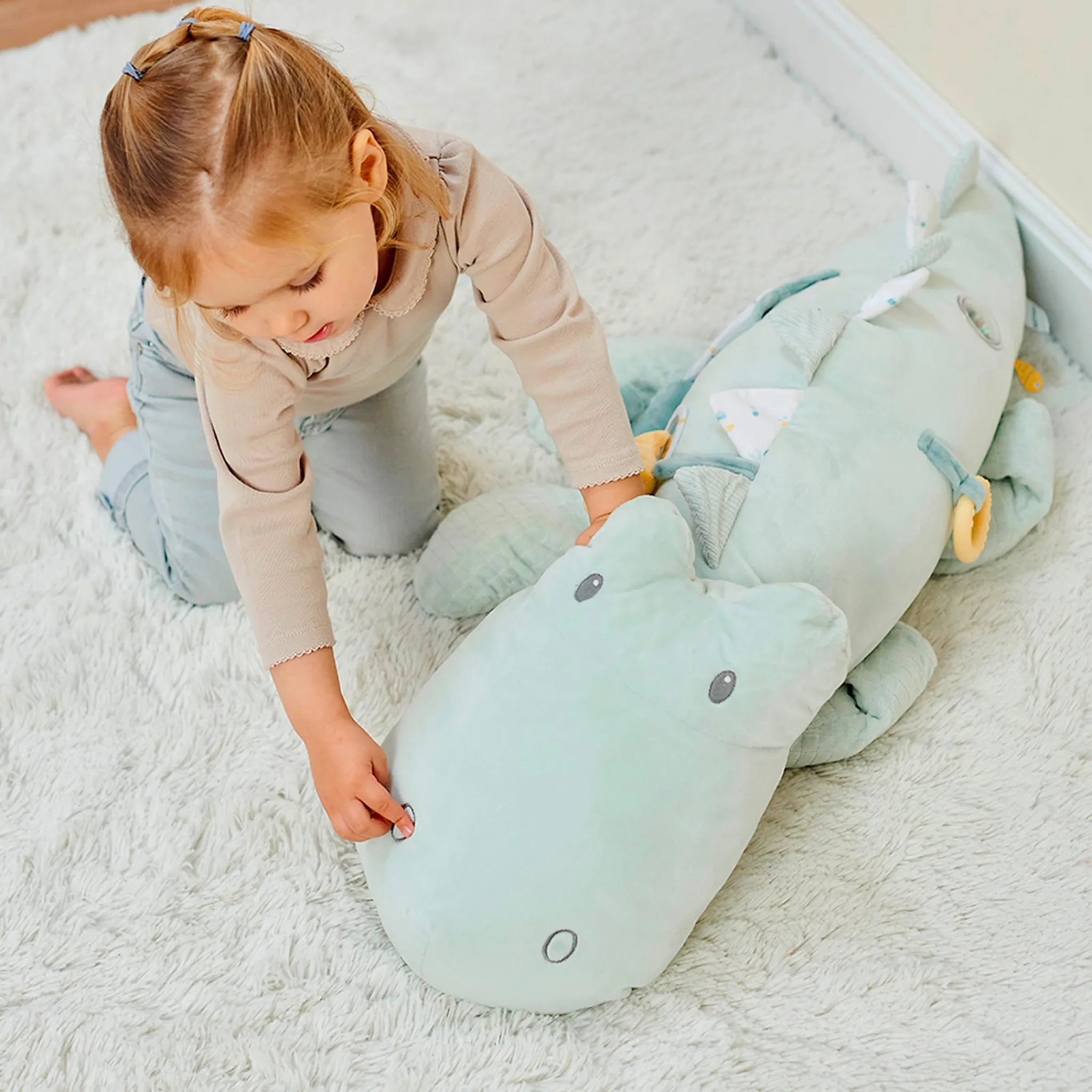 Nattou Developmental Toys>Activity Cuddly Romeo 36''