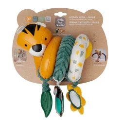 Little Big Friends Activity Spiral - Jungle Tiger