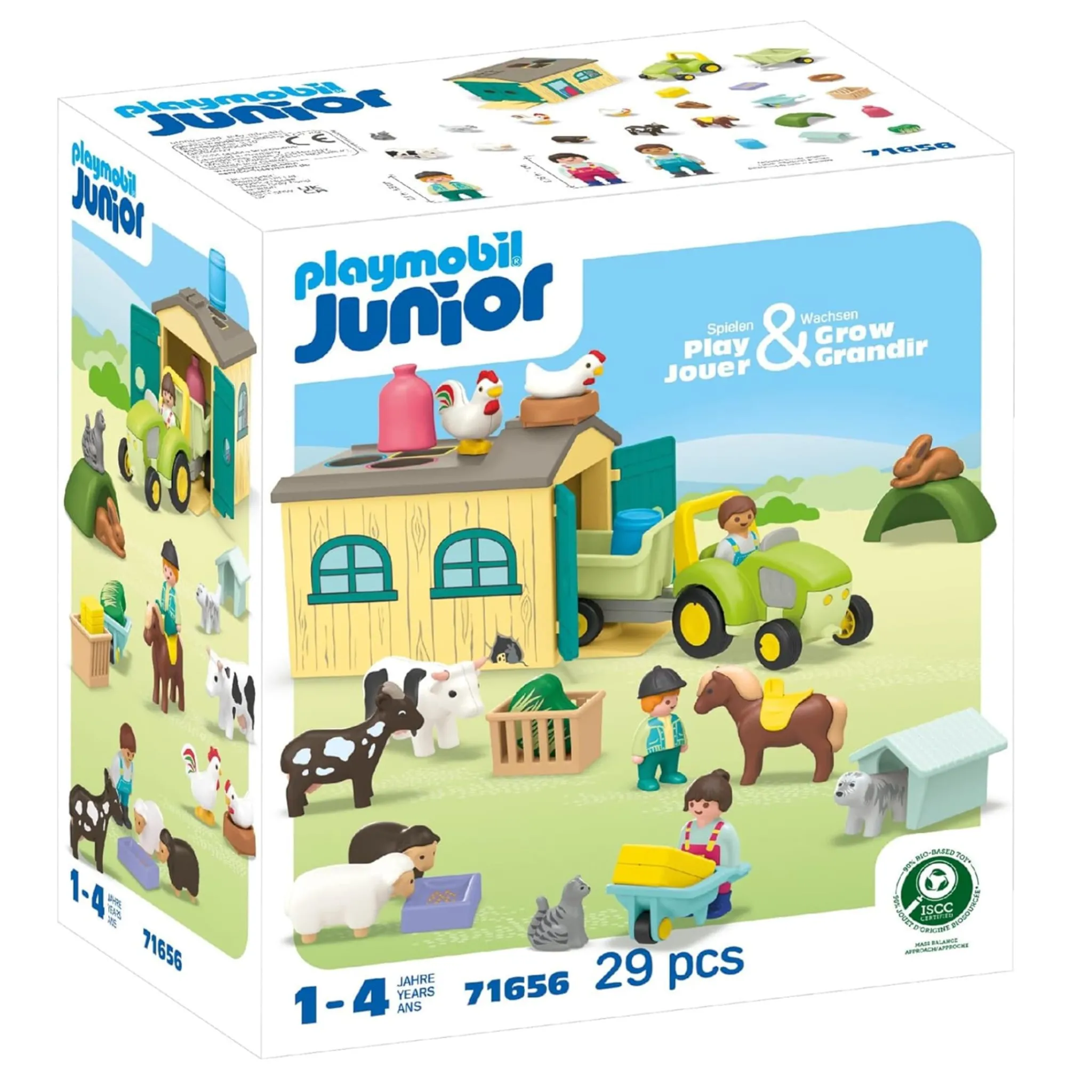 Kids Playmobil Assembly & Construction>Adventure With Tractor, Traile