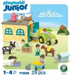 Kids Playmobil Assembly & Construction>Adventure With Tractor, Traile