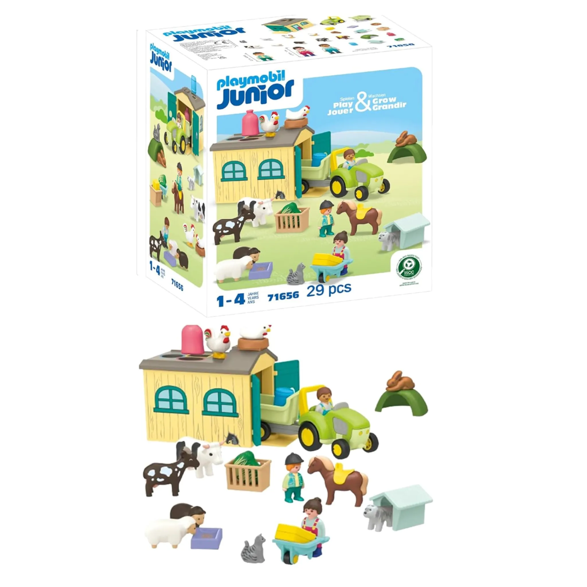 Kids Playmobil Assembly & Construction>Adventure With Tractor, Traile