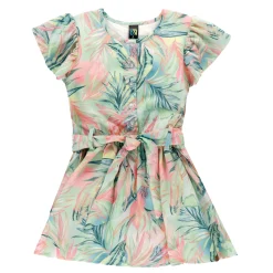 Kids Nano Aloha Belted Dress 2-12