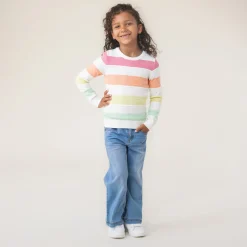 Kids Nano Fleeces And Sweatshirts|Tops>Aloha Striped Sweater 2-12