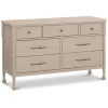 Namesake Alouette 7-Drawer Assembled Dresser - Washed Pine
