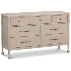 Namesake Alouette 7-Drawer Assembled Dresser - Washed Pine