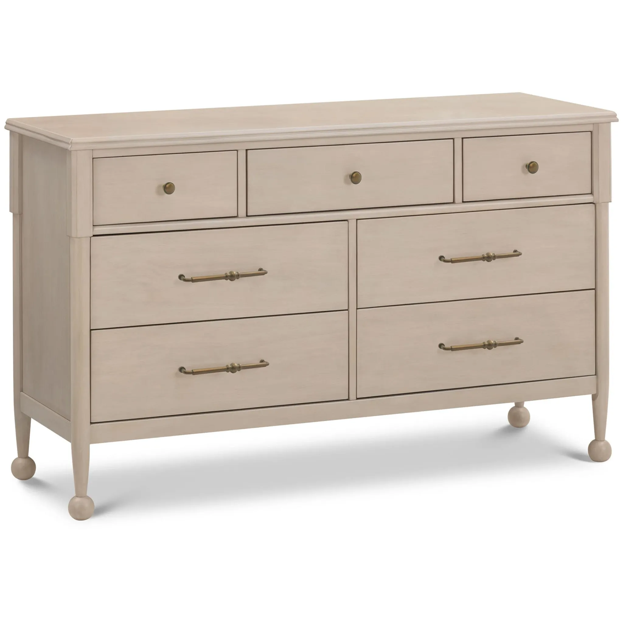 Namesake Alouette 7-Drawer Assembled Dresser - Washed Pine
