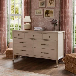 Namesake Alouette 7-Drawer Assembled Dresser - Washed Pine