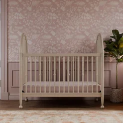Namesake Alouette 3-in-1 Convertible Spindle Crib - Washed Pine