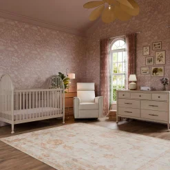 Namesake Alouette 3-in-1 Convertible Spindle Crib - Washed Pine
