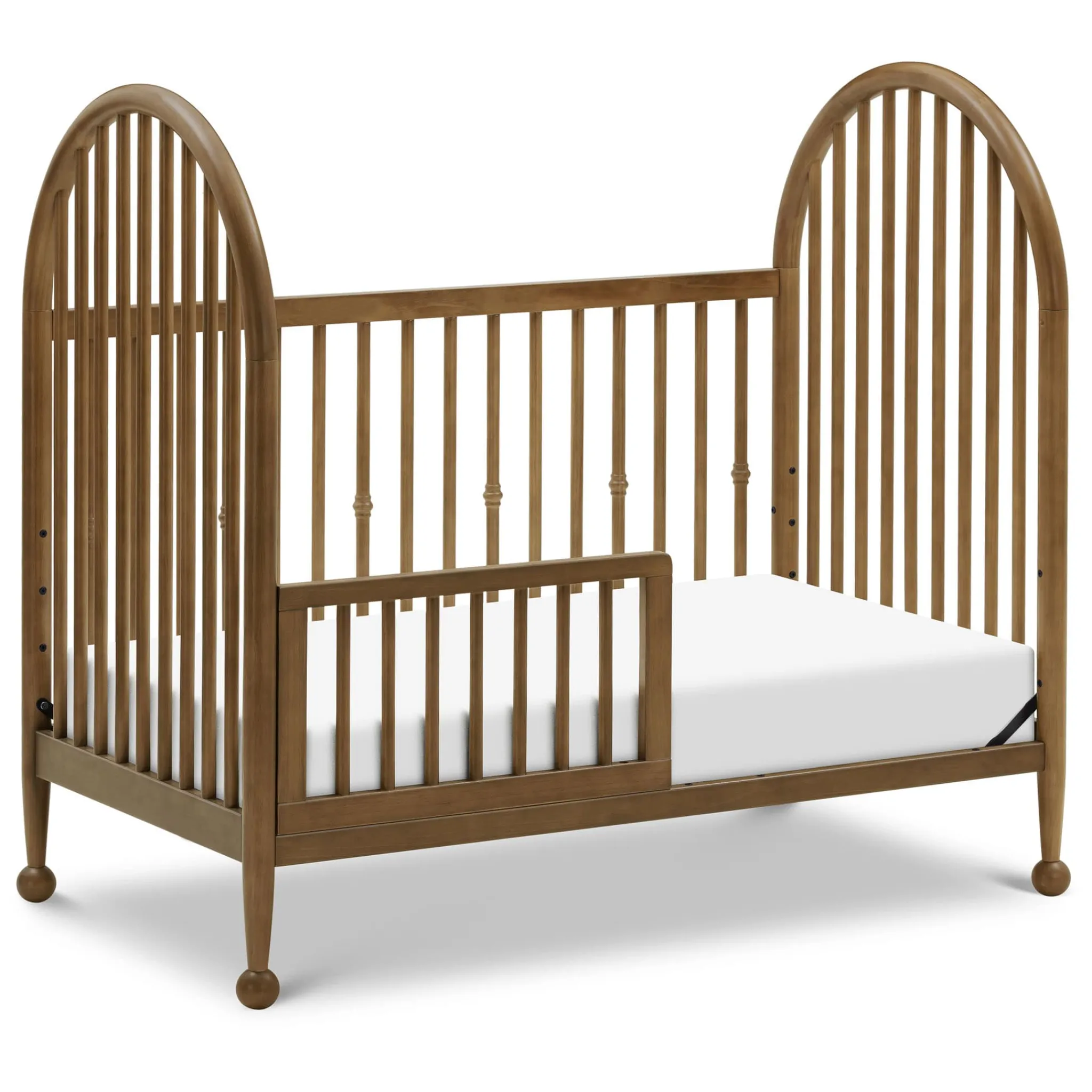 Namesake Cribs & Mattresses|Cribs & Mattresses>Alouette 3-in-1 Convertible Spindle Crib - Natural Walnut