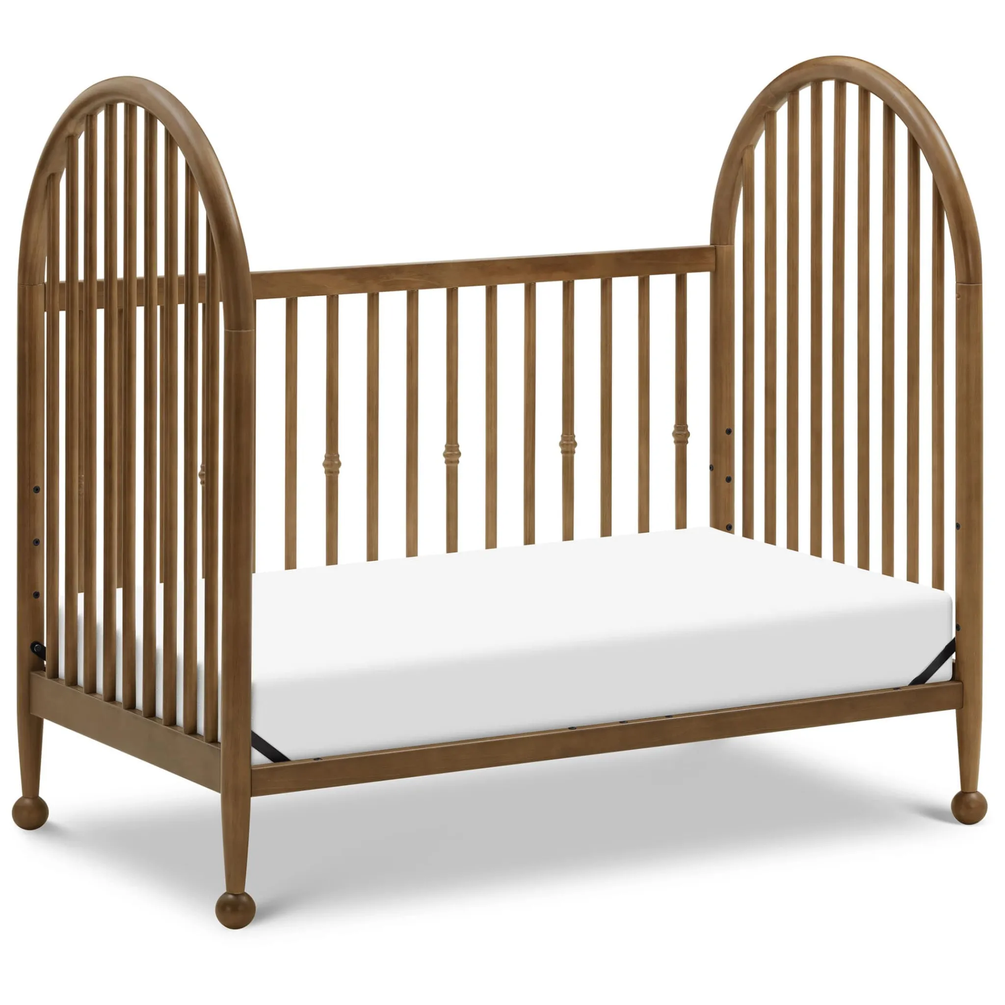 Namesake Cribs & Mattresses|Cribs & Mattresses>Alouette 3-in-1 Convertible Spindle Crib - Natural Walnut