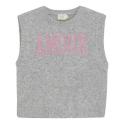Kids Creamie Fleeces And Sweatshirts|Tops>Amour Knit Slipover 7-14
