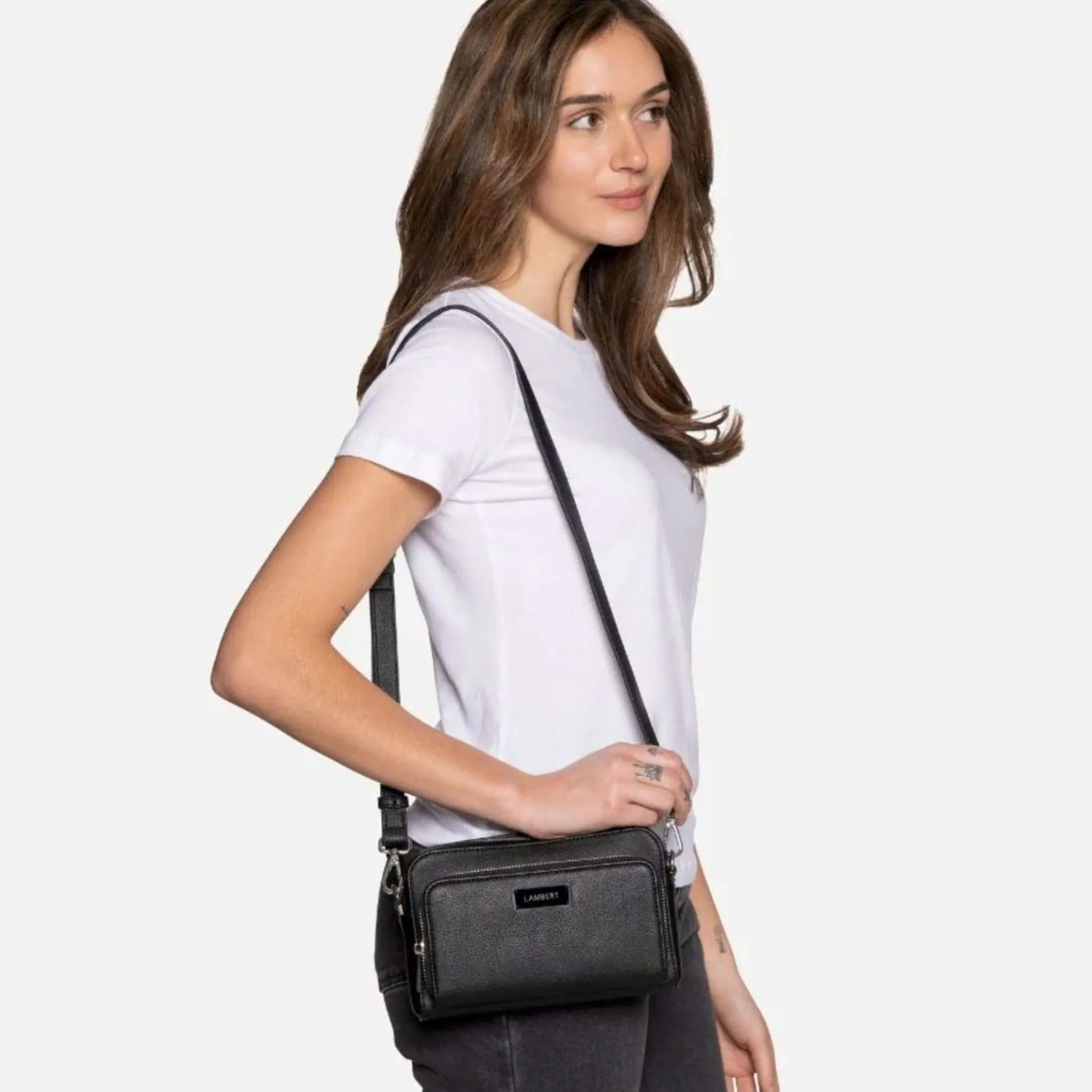 Lambert Handbags & Purses|Diaper Bags>Ana Bag 2 in 1 - Black