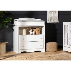 South Shore Angel Changing Table - Pure White
