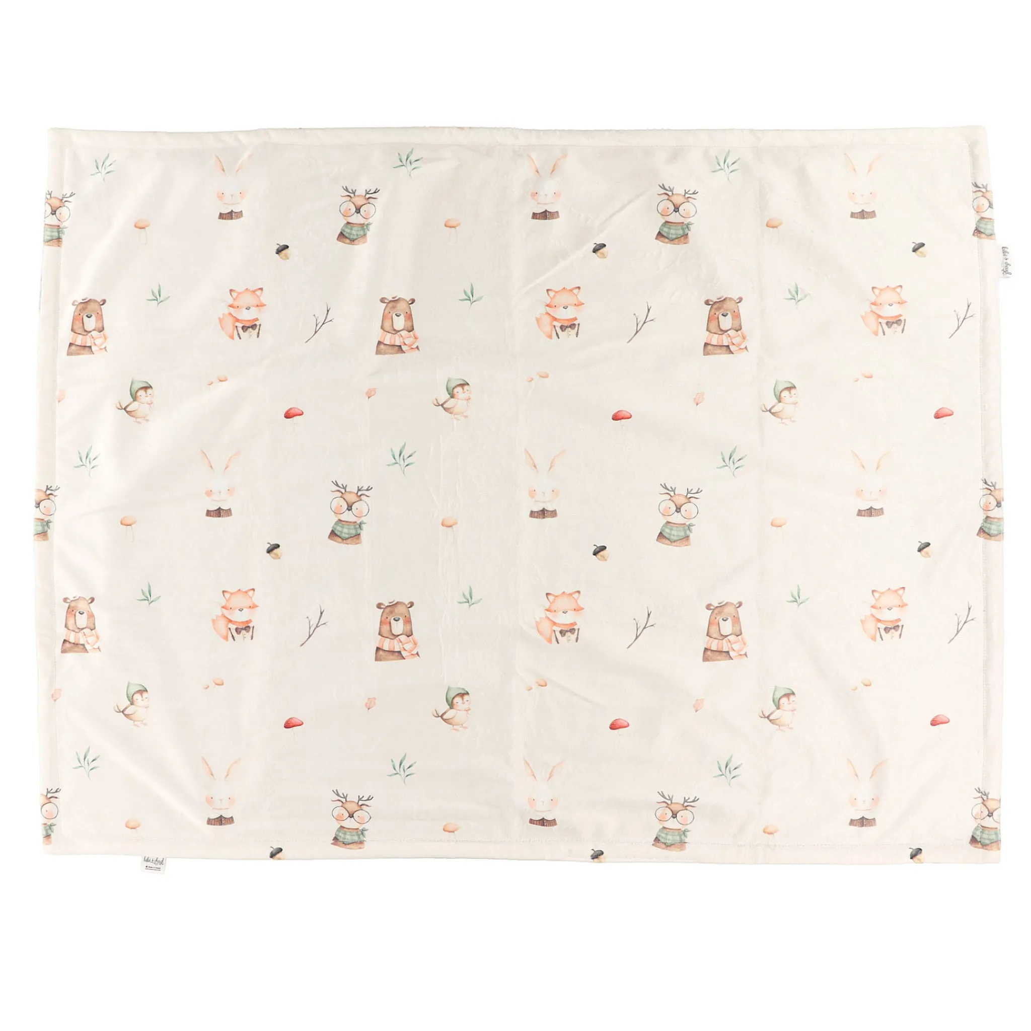 Kids Bebe O Chaud Animals Velux Blanket