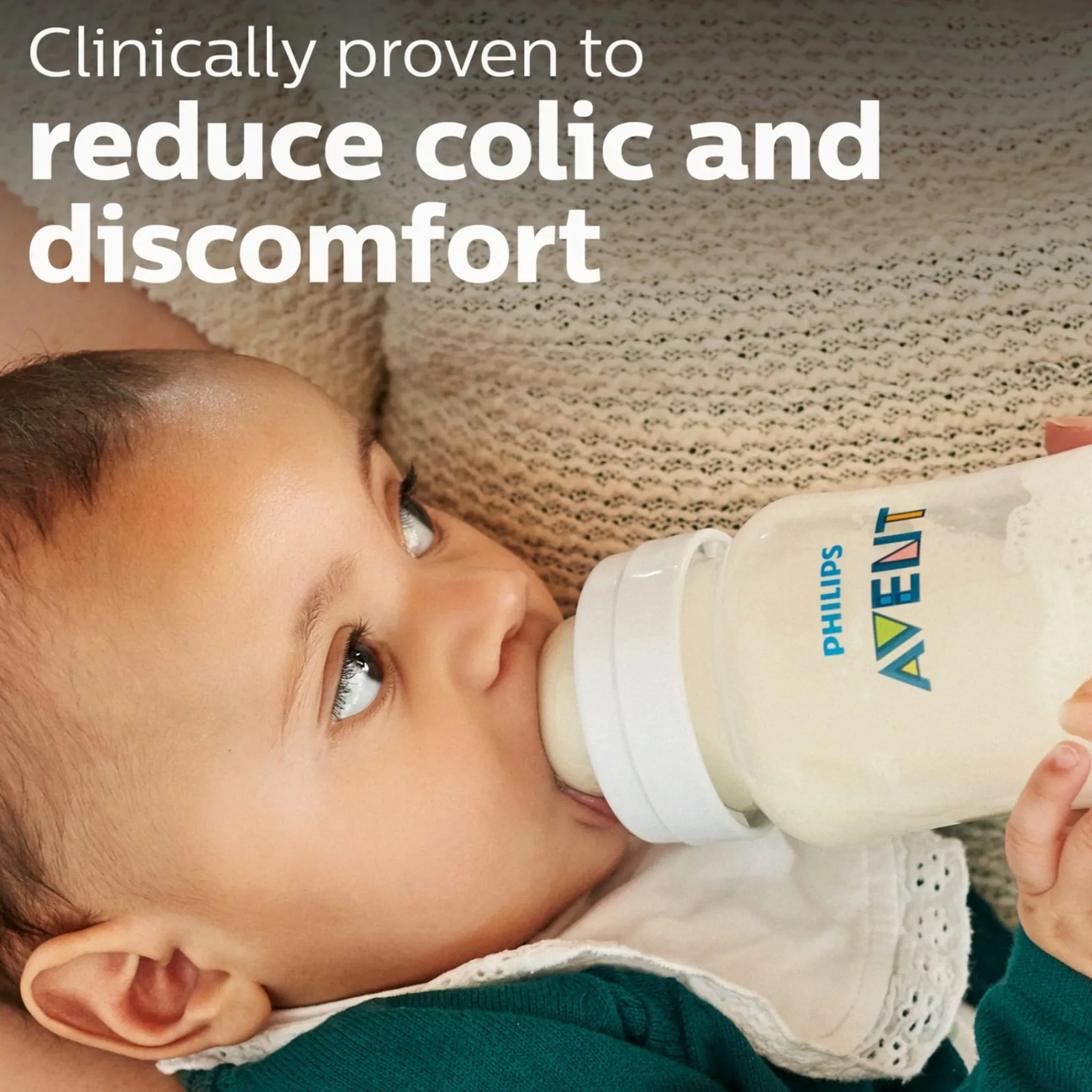 Philips Avent Anti-colic Flow 3 Nipples 3m+ (2)