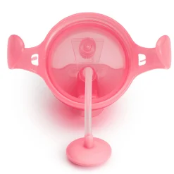 Kids Munchkin Any Angle™ Click Lock Weighted Straw Trainer Cup 7oz - Pink