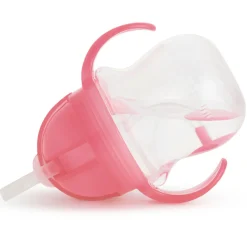 Kids Munchkin Any Angle™ Click Lock Weighted Straw Trainer Cup 7oz - Pink