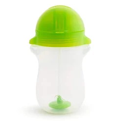 Kids Munchkin Any Angle™ Click Lock Weighted Straw Trainer Cup 10oz - Green