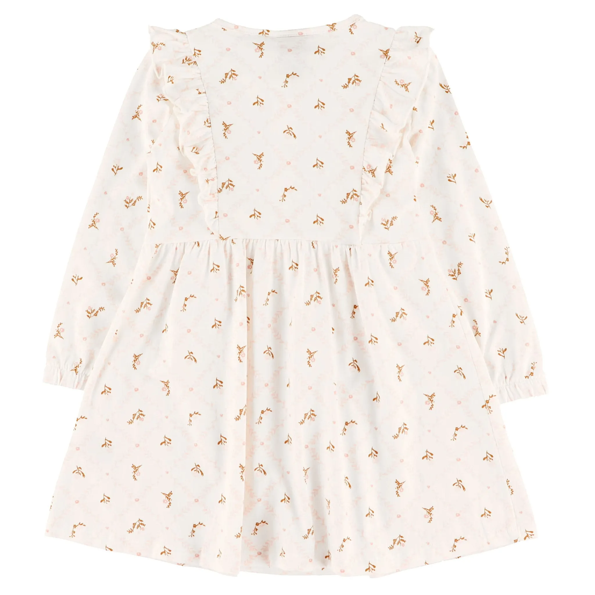 Kids Chat Botte Dresses & Rompers>AOP Flowers Poetry Dress 2-8