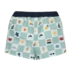 BOY Color Kids Swimsuits>Aop Swim Shorts 9-24m
