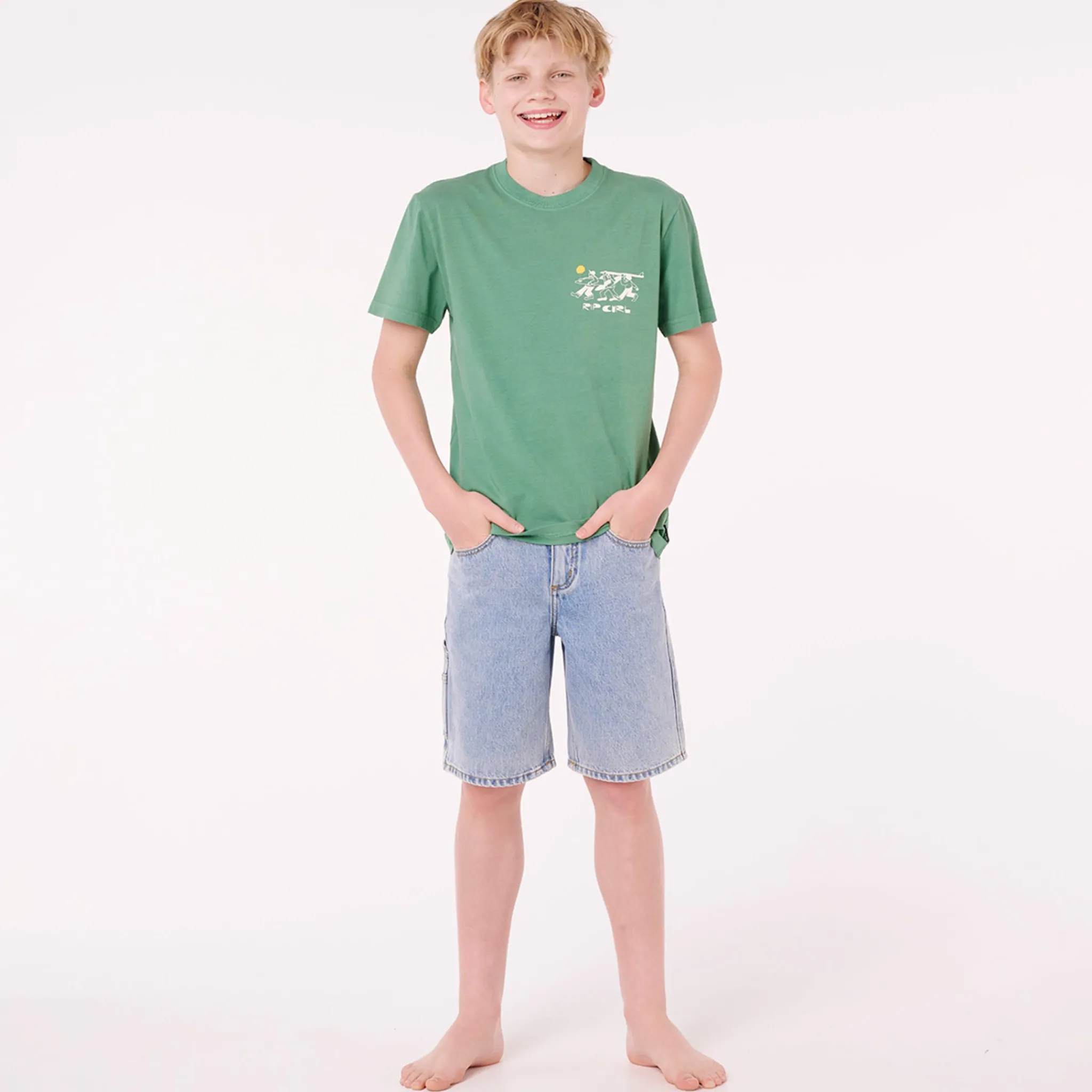 Kids/BOY Rip Curl Aots Ty Dudes T-shirt 8-14y