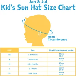 Kids Jan n Jul Aqua-Dry Adventure Hat 2-5y