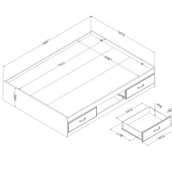 South Shore Twin, Full & Queen Beds><noscript><img width=