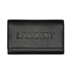 Lambert Atlas Passport Holder - Black