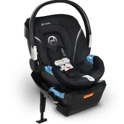 Kids Cybex Car Seats & Booster Seats|Car Seats>Aton 2 Infant Car Seat with SensorSafe - Lavastone Black