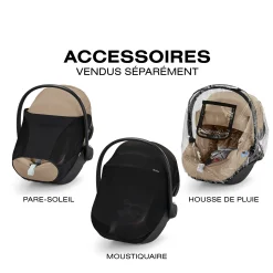 Kids Cybex Aton G Swivel Car Seat - Moon Black