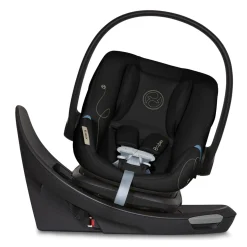 Kids Cybex Aton G Swivel Car Seat with Sensorsafe - Moon Black